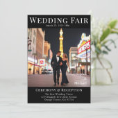 雑誌の表紙 ウェディング 招待状 (スタンド正面)