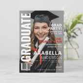 雑誌の表紙 | 卒業パーティー 招待状 (スタンド正面)