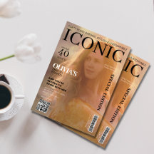 雑誌カバーqrコード40th誕生日パーティー