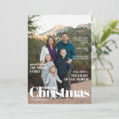 雑誌スタイルクリスマスカード シーズンカード (スタンド正面)