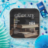 雑誌写真モダン卒業 ペーパープレート (パーティー)