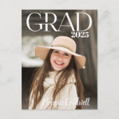 雑誌卒業インスパイア会招待状 ポストカード (正面)