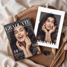 雑誌新聞卒業パーティーの写真