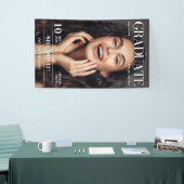 雑誌新聞卒業パーティーの写真 横断幕 (トレードショー)