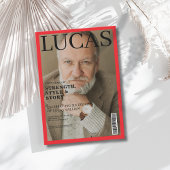 雑誌第モダン60回誕生日パーティーの表紙 招待状