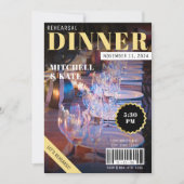 雑誌結婚のリハーサル 招待状 (正面)