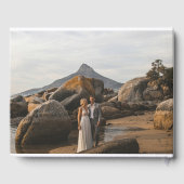 雑誌編集新聞結婚の写真 ゲストブック (裏面)