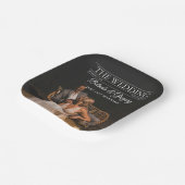 雑誌編集新聞結婚の写真 ペーパープレート (傾斜あり)