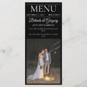 雑誌編集新聞結婚の写真 メニュー (裏面)