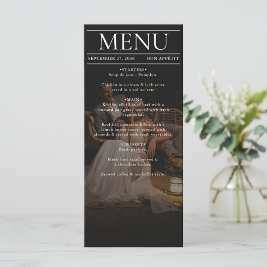 雑誌編集新聞結婚の写真 メニュー (スタンド正面)