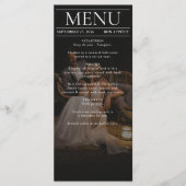 雑誌編集新聞結婚の写真 メニュー (正面)