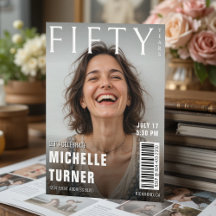 雑誌表紙の写真50th Birthday Party