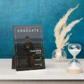 雑誌表紙スタイリッシュ写真研究科記念 フォトプラーク (側面)