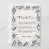 雑誌表紙トレンディー誕生発表 案内状 (裏面)