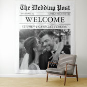 雑誌 編集 新聞 結婚 写真 タペストリー (インサイチュ)