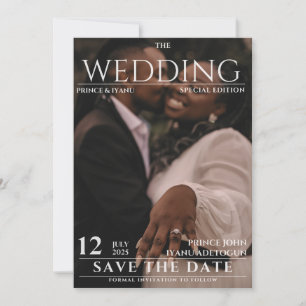雑誌Editorial Newsletter結婚式の日付を保存 招待状