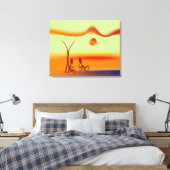 雑談する キャンバスプリント (インサイチュ (寝室))