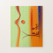 雑談する ジグソーパズル (縦)