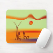 雑談する マウスパッド (マウス)