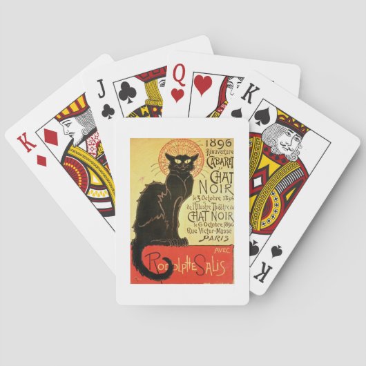 雑談のNoirキャバレーの再開、1896年(色l トランプ (裏面)
