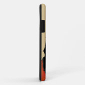 雑談のNoirヴィンテージのフランスのな黒猫 Case-Mate iPhoneケース (裏面/右)