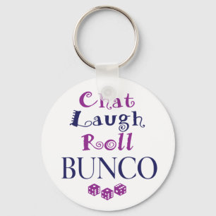 雑談、笑い、ロール- bunco キーホルダー