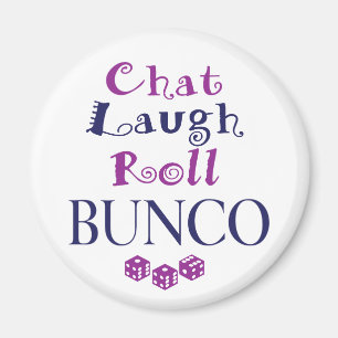 雑談、笑い、ロール- bunco マグネット
