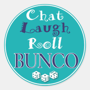 雑談、笑い、ロール- bunco ラウンドシール