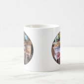 雑貨店で2つのピンクの椅子 コーヒーマグカップ (中央)