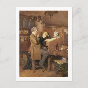 雑貨店と妻, 1868 ポストカード