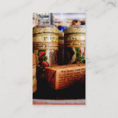 雑貨店のレバー丸薬 名刺 (裏面)