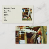 雑貨店の学校供給 名刺 (正面/裏面)