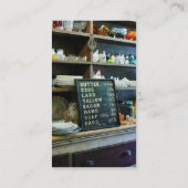 雑貨店 名刺 (裏面)