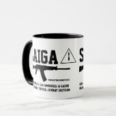 雑賀12戦術戦闘ショットガン·コーヒー·マグ マグカップ (正面左)