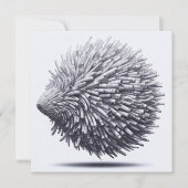 雑転が誌紙山嵐グリーティングカード ノートカード (正面)