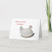 雛から雛へ カード (正面)