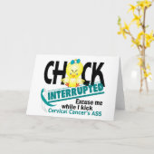 雛が割れた2子宮頸がん カード (黄色い花)