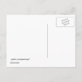 雛と風船幼稚園卒業 案内ポストカード (裏面)