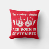 雛クールが九生まれ月生誕日に来た クッション (正面)