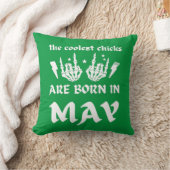 雛クールが五生まれ月生誕生日に入る クッション (ブランケット)