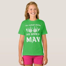 雛クールが五生まれ月生誕生日に入る Tシャツ