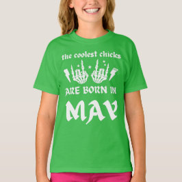 雛クールが五生まれ月生誕生日に入る Tシャツ