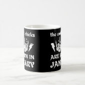 雛クールは一生まれ月生日だ コーヒーマグカップ (中央)