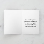 雛祭り女の子デー日本のドールフェスティバル カード (内部)