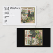 雛農場 名刺 (正面/裏面)