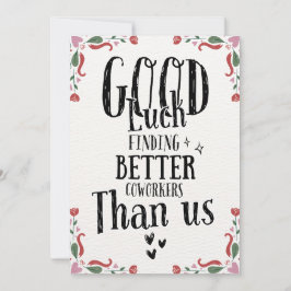 離れおもしろいのカー男性へドの女ユーモアのある性 サンキューカード