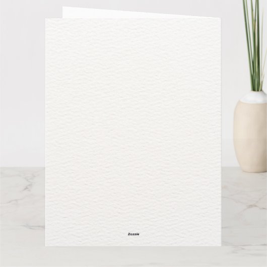 離れおもしろいのカー男性へドの女ユーモアのある性 サンキューカード (裏面)