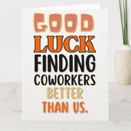 離れおもしろいのカー男性へドの女ユーモアのある性 サンキューカード