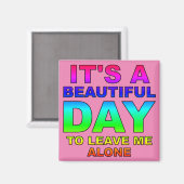 離れおもしろい冷蔵庫用マグネット マグネット (正面/裏面)