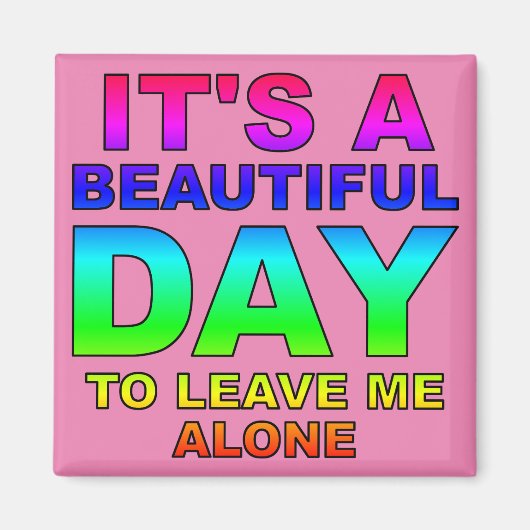 離れおもしろい冷蔵庫用マグネット マグネット (正面)